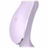 Satisfyer Curvy Trinity 2 - Rechargeable Air-Pulse 2in1 Vibrator (Purple) 