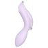 Satisfyer Curvy Trinity 2 - Rechargeable Air Pulse 2-in-1 Vibrator (Purple)