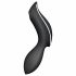 Satisfyer Curvy Trinity 2 - Rechargeable Air Pulse 2in1 Vibrator (Black) 