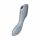 Satisfyer Curvy Trinity 3 - Rechargeable Air-Pulse 2in1 Vibrator (Grey) 