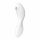 Satisfyer Curvy Trinity 5+ - Smart Air-Pulse 2-in-1 Vibrator (White) 