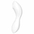 Satisfyer Curvy Trinity 5+ - Smart Air-Pulse 2-in-1 Vibrator (White) 