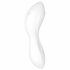 Satisfyer Curvy Trinity 5+ - Smart Air-Pulse 2-in-1 Vibrator (White) 