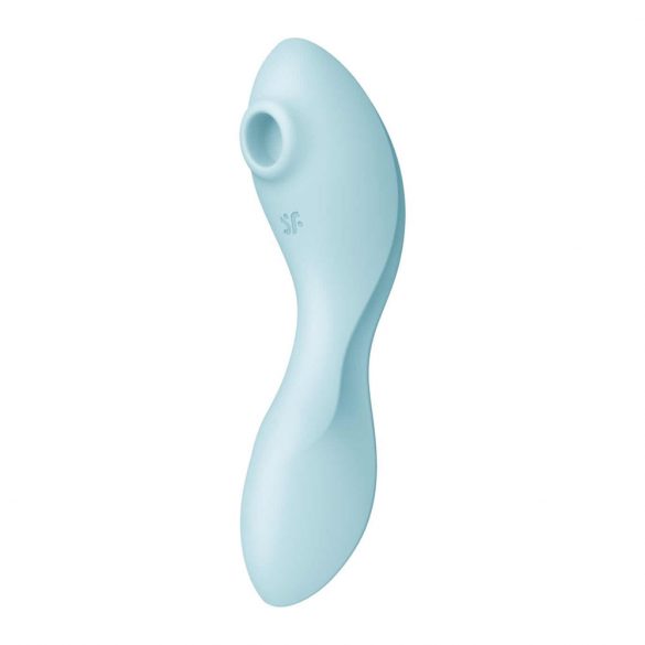 Satisfyer Curvy Trinity 5+ - Smart Air Pulse 2in1 Vibrator (Blue) 