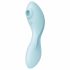 Satisfyer Curvy Trinity 5+ - Smart Air Pulse 2in1 Vibrator (Blue) 