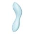 Satisfyer Curvy Trinity 5+ - Smart Air Pulse 2in1 Vibrator (Blue) 