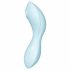 Satisfyer Curvy Trinity 5+ - Smart Air Pulse 2in1 Vibrator (Blue) 