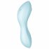 Satisfyer Curvy Trinity 5+ - Smart Air Pulse 2in1 Vibrator (Blue) 