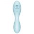 Satisfyer Curvy Trinity 5+ - Smart 2-in-1 Vibrator (Blue)