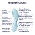 Satisfyer Curvy Trinity 5+ - Smart Air-Pulse 2-in-1 Vibrator (Blue)