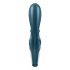 Satisfyer Hug Me - Smart Clitoral Vibrator (Grey-Blue) 