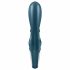 Satisfyer Hug Me - Smart Clitoral Vibrator (Grey-Blue) 