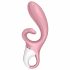 Satisfyer Hug Me - Smart Clitoral Vibrator (Pink) 