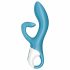 Satisfyer Embrace Me - Rechargeable Clitoral Vibrator (Turquoise) 