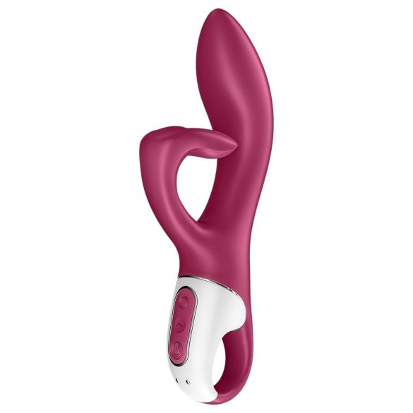 Satisfyer Embrace Me - Rechargeable Clitoral Vibrator (Red) 