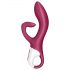 Satisfyer Embrace Me - Rechargeable Vibrator with Clitoral Arm (Red)