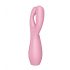 Satisfyer Threesome 3 - Rechargeable Clitoral Vibrator (Pink) 