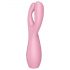 Satisfyer Threesome 3 - Rechargeable Clitoral Vibrator (Pink)