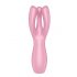 Satisfyer Threesome 3 - Rechargeable Clitoral Vibrator (Pink) 