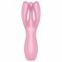 Satisfyer Threesome 3 - Rechargeable Clitoral Vibrator (Pink)