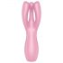 Satisfyer Threesome 3 - Rechargeable Clitoral Vibrator (Pink)