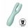 Satisfyer Threesome 3 - Rechargeable Clitoral Vibrator (Mint) 