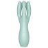 Satisfyer Threesome 3 - Rechargeable Clitoral Vibrator (Mint)