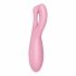 Satisfyer Threesome 4 - Smart Clitoral Vibrator (Pink) 