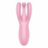 Satisfyer Threesome 4 - Smart Clitoral Vibrator (Pink) 