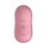 Satisfyer Cotton Candy - Rechargeable Air Pulse Clitoral Vibrator (Coral) 