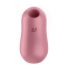 Satisfyer Cotton Candy - Rechargeable Air Pulse Clitoral Vibrator (Coral) 