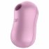 Satisfyer Cotton Candy - Rechargeable Air Pulse Clitoral Vibrator (Purple) 