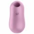 Satisfyer Cotton Candy - Rechargeable Air Pulse Clitoral Vibrator (Purple) 