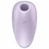 Satisfyer Pearl Diver - Rechargeable Air-Pulse Clitoris Vibrator (Purple) 