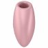 Satisfyer Cutie Heart - Rechargeable Air-Pulse Clitoral Vibrator (Pink) 