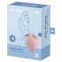 Satisfyer Cutie Heart - Rechargeable Air-Pulse Clitoral Vibrator (Pink) 