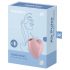 Satisfyer Cutie Heart - Rechargeable Air-Pulse Clitoral Vibrator (Pink)