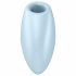 Satisfyer Cutie Heart - Rechargeable Air Pulse Clitoral Vibrator (Blue) 