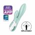 Satisfyer Air Pump Bunny 5 - Smart Inflatable Vibrator (Mint) 