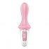 Satisfyer Air Pump Booty 5 - Smart Inflatable Anal Vibrator (Pink) 