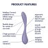 Satisfyer G-spot Flex 5 - Smart G-Spot Vibrator (Purple) 