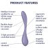 Satisfyer G-spot Flex 5 - Smart G-Spot Vibrator (Purple) 