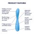 Satisfyer G-spot Flex 4 - Smart G-spot Vibrator (Turquoise)