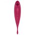 Satisfyer Twirling Pro - smart 2-in-1 clitoral vibrator (red)