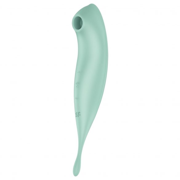 Satisfyer Twirling Pro - Smart 2in1 Clitoral Vibrator (Mint) 