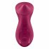 Satisfyer Exciterrr - Rotating Beaded Clitoral Vibrator (Red) 