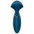 Satisfyer Mini Wand - Rechargeable, Waterproof Vibrator (Blue) 