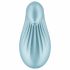 Satisfyer Dipping Delight - Rechargeable Clitoral Vibrator (Blue) 