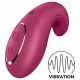 Satisfyer Dipping Delight Rechargeable Clitoral Vibrator (Red) 