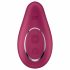 Satisfyer Dipping Delight Rechargeable Clitoral Vibrator (Red) 